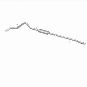 Chevrolet Silverado 1500 Performance Exhaust - Single Passenger Side Rear - Magnaflow - Street Series Cat-Back - Polished - 2019