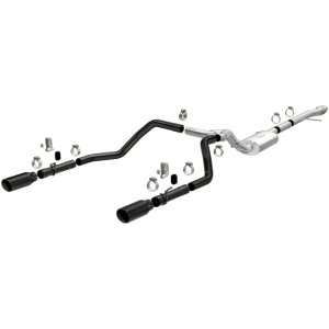 Chevrolet Silverado 1500 Performance Exhaust - Rear - Magnaflow - Street Series Dual Exit - Black - `19-`27