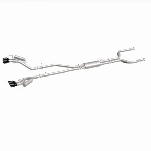 Ford Explorer Performance Exhaust - Magnaflow - Street Series Cat-Back - Black Chrome - `20-`25