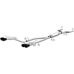 Lincoln Aviator Performance Exhaust - Magnaflow - Street Series Cat-Back - Black Chrome - `20-`25