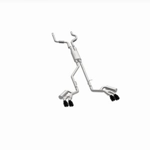 Lincoln Aviator Performance Exhaust - Magnaflow - Street Series Cat-Back - Black Chrome - `20-`25