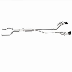 Lincoln Aviator Performance Exhaust - Magnaflow - Street Series Cat-Back - Black Chrome - `20-`25