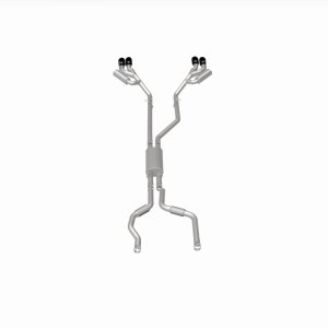 Lincoln Aviator Performance Exhaust - Magnaflow - Street Series Cat-Back - Black Chrome - `20-`25