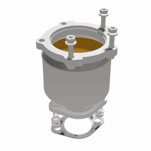 Kia Sedona Catalytic Converter - Front - Magnaflow - HM Grade, Direct Fit - `02-`05