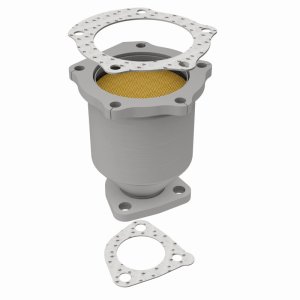 Kia Sephia Performance Exhaust - Front - Magnaflow - HM Grade Direct-Fit Catalytic Converter - `98-`01