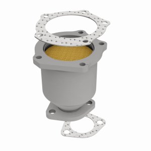 Kia Sephia Performance Exhaust - Front - Magnaflow - HM Grade Direct-Fit Catalytic Converter - `98-`01