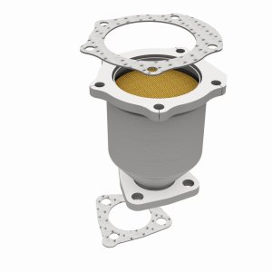 Kia Sephia Performance Exhaust - Front - Magnaflow - HM Grade Direct-Fit Catalytic Converter - `98-`01