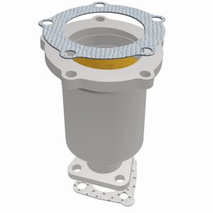 Mazda 626 Catalytic Converter - Magnaflow - HM Grade Direct-Fit, Federal/EPA Compliant, Stainless Steel - `00-`02