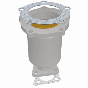 Mazda 626 Catalytic Converter - Magnaflow - HM Grade Direct-Fit, Federal/EPA Compliant, Stainless Steel - `00-`02