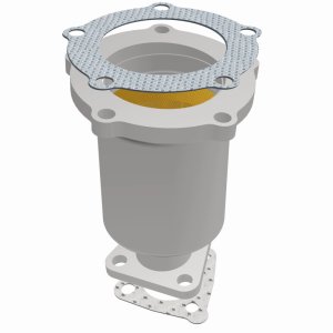 Mazda 626 Catalytic Converter - Magnaflow - HM Grade Direct-Fit, Federal/EPA Compliant, Stainless Steel - `00-`02