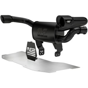 Can-Am Maverick X3 Performance Exhaust - Magnaflow - Competition Series Cat-Back, Dual Exit - Black - `17-`24