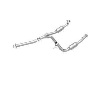 Ford Explorer Catalytic Converter - Magnaflow - HM Grade, Direct-Fit, Federal/EPA Compliant, Y-Pipe Assembly, Stainless Steel - `04-`05