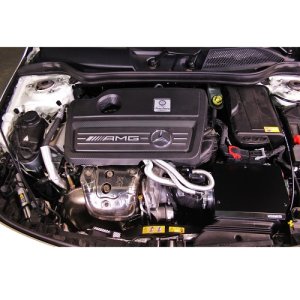 Mercedes-Benz CLA45 AMG Performance Air Intake - Mishimoto - Cold Air, Race Kit - Black - `14-`19