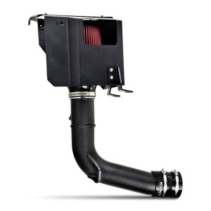 Subaru WRX Performance Air Intake - Mishimoto - Oiled Filter - Micro-Wrinkle Black - `22-`27