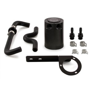 Honda Civic Type R Baffled Oil Catch Can Kit - PCV Side - Mishimoto - Direct-Fit - Black - `17-`27