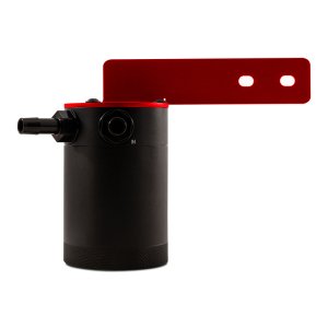 Honda Civic Type R Baffled Oil Catch Can Kit - Mishimoto - PCV Side, Direct-Fit - Red - `17-`27