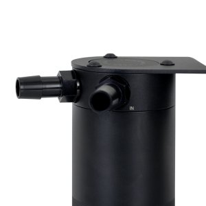 Nissan Z Oil Catch Can - Mishimoto - Baffled, PCV Side - Black - `23-`27 Nissan Z Oil Catch Can - Mishimoto - Baffled, PCV Side - Black - `23-`27