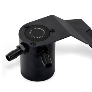 Nissan Z Oil Catch Can - Mishimoto - Baffled, PCV Side - Black - `23-`27 Nissan Z Oil Catch Can - Mishimoto - Baffled, PCV Side - Black - `23-`27