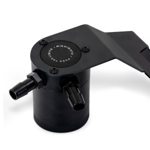 Nissan Z Oil Catch Can - Mishimoto - Baffled, PCV Side - Black - `23-`27 Nissan Z Oil Catch Can - Mishimoto - Baffled, PCV Side - Black - `23-`27