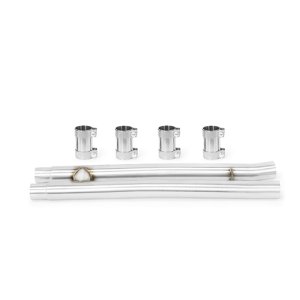 Ford Mustang Performance Exhaust - Mishimoto - H Pipe, 304 Stainless Steel - `15-`27