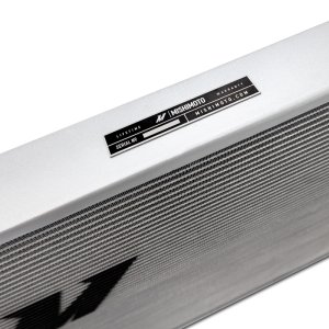 BMW M3 Heat Exchanger - Mishimoto - Performance, Dual-Pass, Aluminum End Tanks, Louvered Fins, with Rock Guards - `21-`27