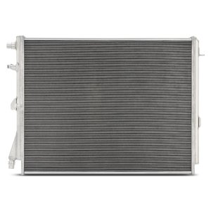 BMW M3 Heat Exchanger - Mishimoto - Performance, Dual-Pass, Aluminum End Tanks, Louvered Fins, with Rock Guards - `21-`27