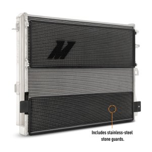 BMW M4 Heat Exchanger - Mishimoto - Performance, Dual-Pass, Aluminum, Louvered Fin, Includes Rock Guards - `21-`27 BMW M4 Heat Exchanger - Mishimoto - Performance, Dual-Pass, Aluminum, Louvered Fin, Includes Rock Guards - `21-`27