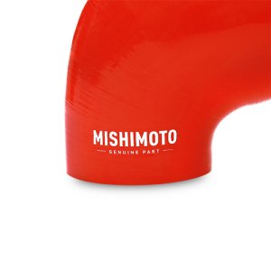 Cadillac ATS Silicone Induction Hose - Mishimoto - Red - `13-`27