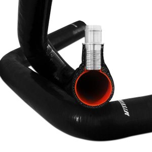 GMC C2500 Radiator Coolant Hose Kit - Mishimoto - Silicone, Heat-resistant fibers - Black - `96-`00