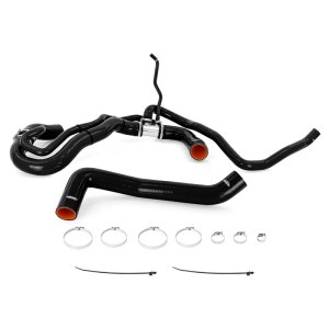 GMC Duramax Radiator Coolant Hose Kit - Mishimoto - Silicone, Heat-resistant, with Stainless-steel Clamps - Black - `17-`19 GMC Duramax Radiator Coolant Hose Kit - Mishimoto - Silicone, Heat-resistant, with Stainless-steel Clamps - Black - `17-`19