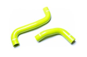 Subaru WRX STI Radiator Hose Kit - Mishimoto - Silicone - Neon Yellow - `08-`21