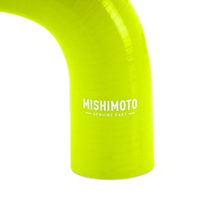 Subaru WRX Radiator Coolant Hose Kit - Mishimoto - MM Silicone Hose - Neon Yellow - `22-`27