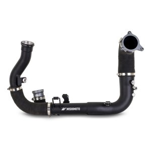 BMW M3 Intercooler Charge Pipe Kit - Hot Side - Mishimoto - Hot-Side Performance Charge Pipe, Cast Aluminum Merge + Silicone Hoses, 27% Less Restrictive - `21-`27 BMW M3 Intercooler Charge Pipe Kit - Hot Side - Mishimoto - Hot-Side Performance Charge Pipe, Cast Aluminum Merge + Silicone Hoses, 27% Less Restrictive - `21-`27