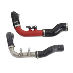 Toyota GR Corolla Intercooler Pipe Kit - Mishimoto - Performance - Wrinkle Red - `23-`27