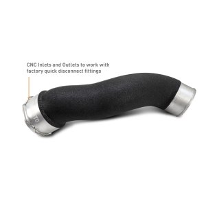 Ford Mustang Intercooler Pipe Kit - Mishimoto - Wrinkle Black - `24-`27