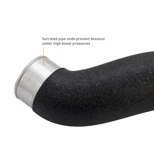 Ford Mustang Intercooler Pipe Kit - Mishimoto - Wrinkle Black - `24-`27