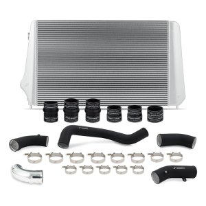 GMC HD Performance Intercooler Kit - Mishimoto - WBK Pipes - Silver - `17-`19 GMC HD Performance Intercooler Kit - Mishimoto - WBK Pipes - Silver - `17-`19