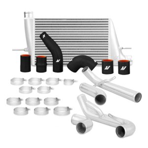 Mitsubishi Evolution Intercooler Kit - Front-Mount - Mishimoto - Performance - Silver - `10-`11 Mitsubishi Evolution Intercooler Kit - Front-Mount - Mishimoto - Performance - Silver - `10-`11
