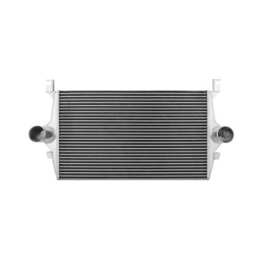 Ford F-250 Super Duty Intercooler - Mishimoto - Tube-and-fin construction with cut and weld aluminum end tanks - `99-`03