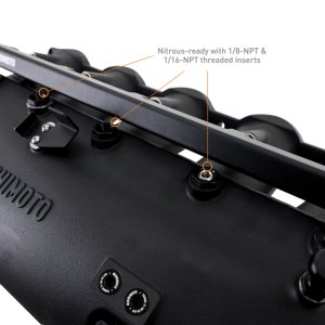 BMW M4 Intercooler Kit - Mishimoto - Performance Charge Air Cooler Manifold, Bar-and-Plate Core, Cast Aluminum, TIG-Welded - Black - `21-`27