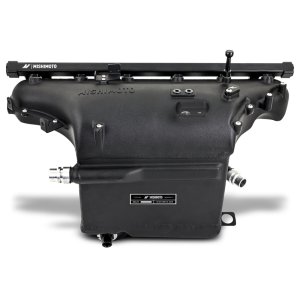 BMW M4 Intercooler Kit - Mishimoto - Performance Charge Air Cooler Manifold, Bar-and-Plate Core, Cast Aluminum, TIG-Welded - Black - `21-`27