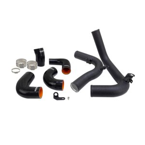 Volkswagen GTI Performance Intercooler Kit - Mishimoto - Wrinkle Black - `22-`27