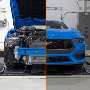 Ford Mustang Intercooler - Mishimoto - Performance Intercooler - Silver - `24-`27