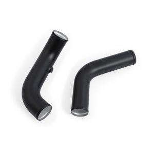 Ford Ranger Intercooler Kit - Mishimoto - Silver Intercooler w/ Wrinkle Black Pipes - `11-`27 Ford Ranger Intercooler Kit - Mishimoto - Silver Intercooler w/ Wrinkle Black Pipes - `11-`27