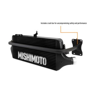 Subaru WRX Performance Front-Mount Intercooler Kit - Mishimoto - BK Core MWBK Pipes - Black - `22-`27