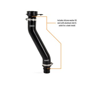 Subaru WRX Performance Front-Mount Intercooler Kit - Mishimoto - BK Core MWBK Pipes - Black - `22-`27