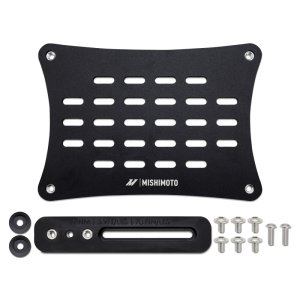 Honda Civic Type-R License Plate Relocation Kit - Front - Mishimoto - Black - `23-`27
