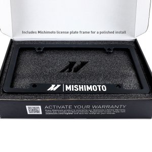 Honda Civic Type-R License Plate Relocation Kit - Front - Mishimoto - Black - `23-`27