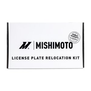 Honda Civic Type-R License Plate Relocation Kit - Front - Mishimoto - Black - `23-`27