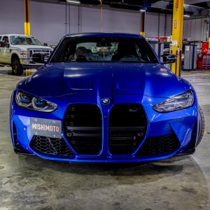 BMW M3 License Plate Relocation Kit - Front - Mishimoto - MMLP-G80-21 - `21-`27 BMW M3 License Plate Relocation Kit - Front - Mishimoto - MMLP-G80-21 - `21-`27
